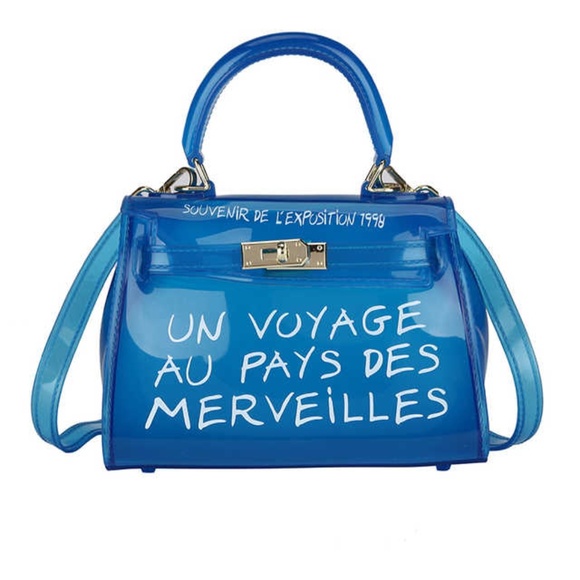 Women's small transparent bag - Picture 1 of 4
